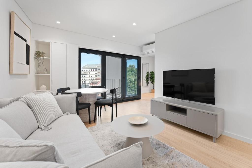 Modern City Terrace, with Cityscape Views
