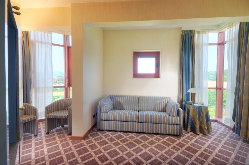 Posezení v ubytování Hotel Federico II