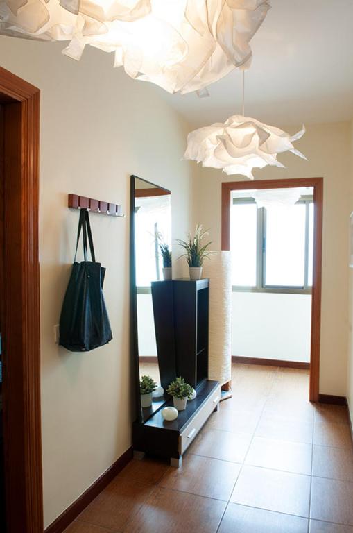 TV a/nebo společenská místnost v ubytování Apartamento Hierro 21-2