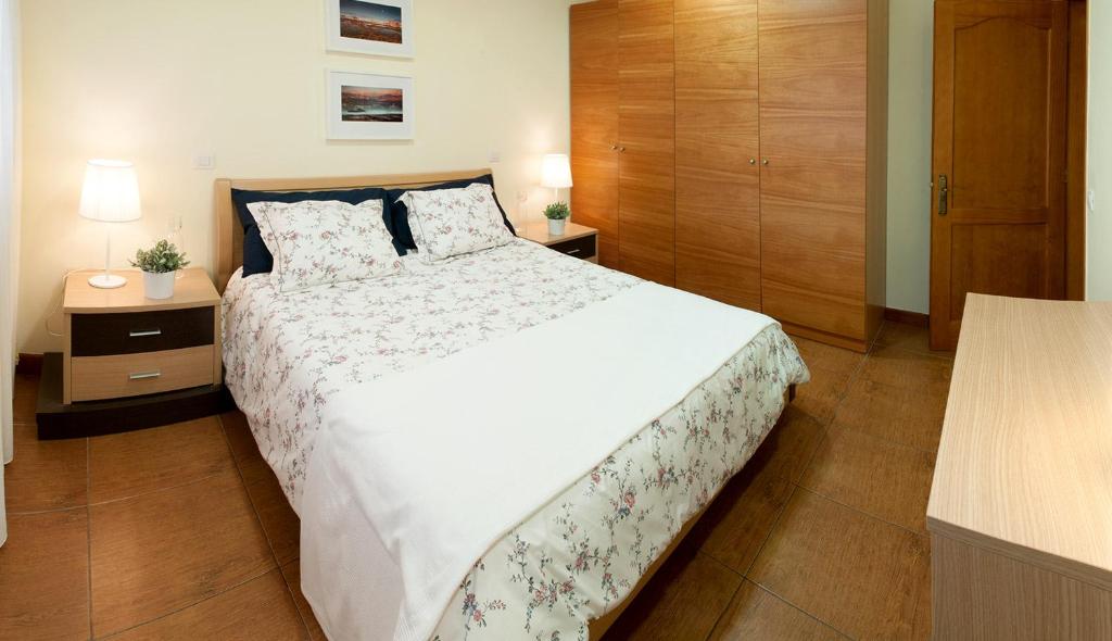 Postel nebo postele na pokoji v ubytování Apartamento Hierro 21-2
