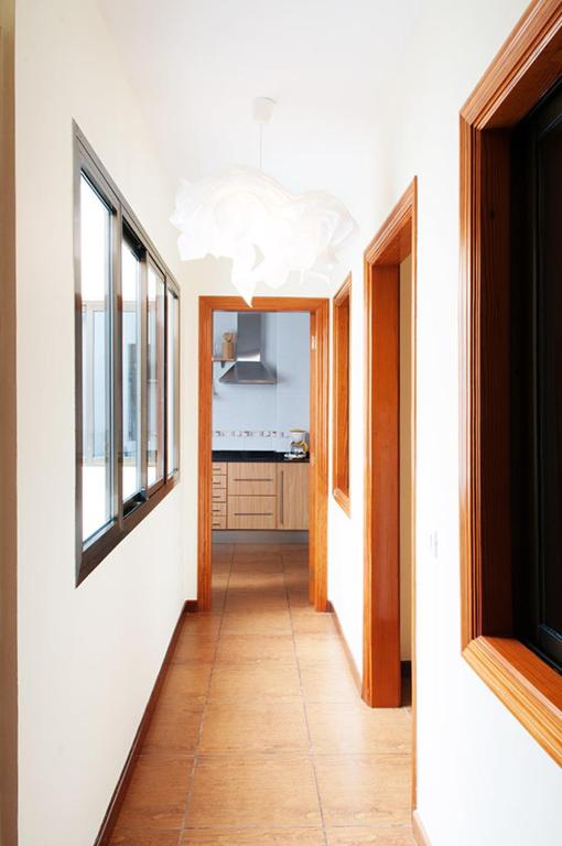 Kuchyň nebo kuchyňský kout v ubytování Apartamento Hierro 21-2