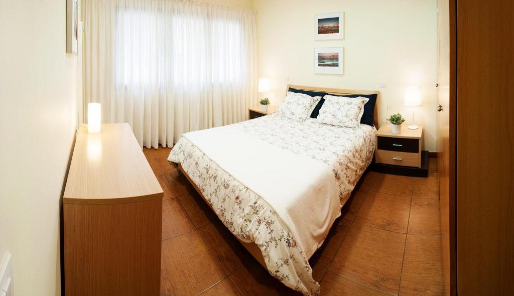 Postel nebo postele na pokoji v ubytování Apartamento Hierro 21-2