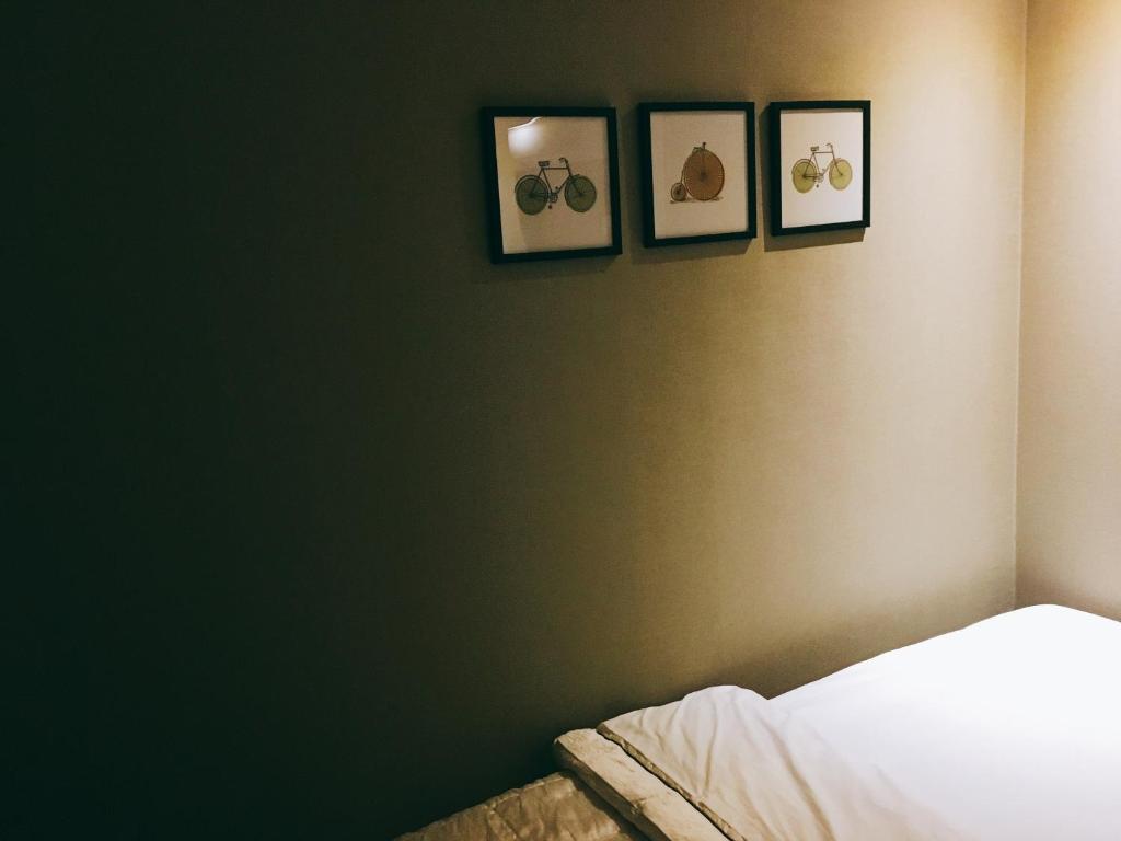 Postel nebo postele na pokoji v ubytování IDEA Hotel