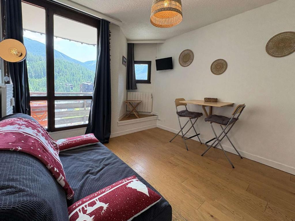 Studio au pied des pistes, balcon, 2 pers, Les Orres - FR-1-322-607