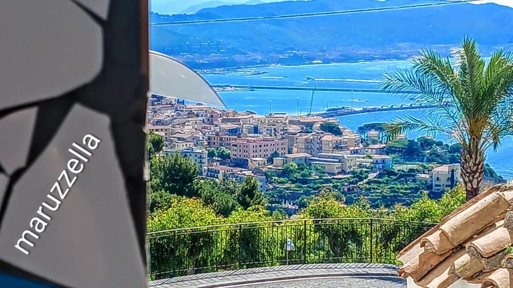 a view of the city of dubrovnik from a mountain at La MARUZZELLA in Vietri sul Mare