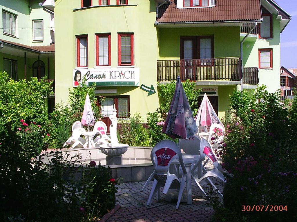 Zahrada ubytování Hotel Alfa