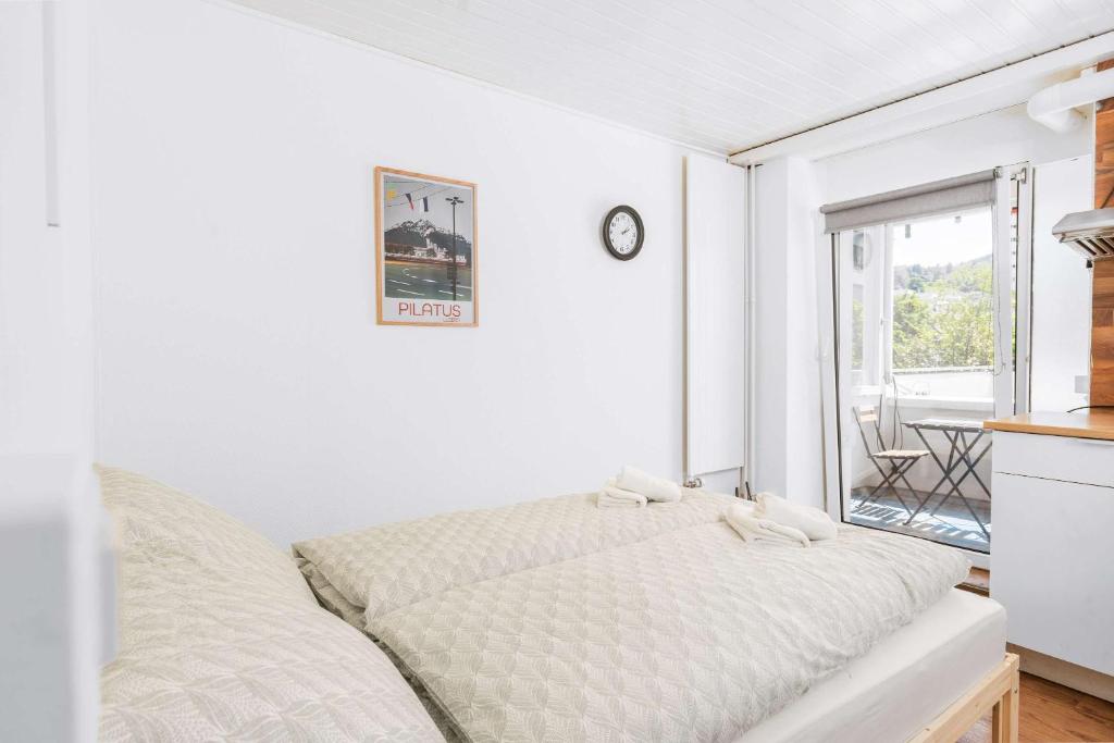 Studio near Mount Pilatus in Lucerne with Balcony
