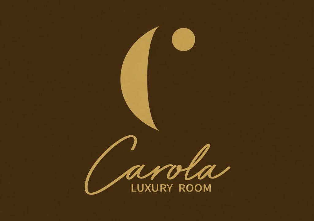 a sign that reads canola luxury room with the moon at Carola Luxury Room in Bari