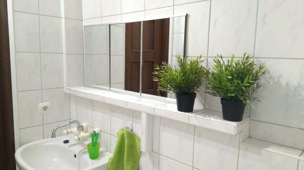 Kúpeľňa v ubytovaní Apartament na Podwalu