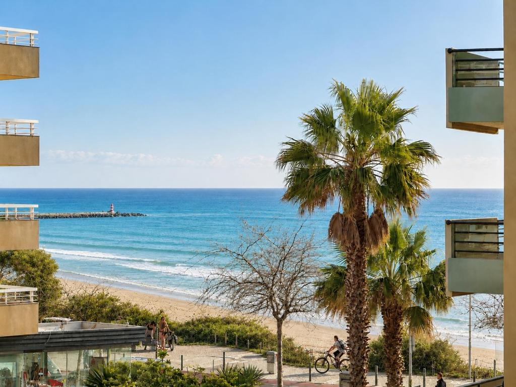 Prime Beachfront Living - Large Ocean View Balcony