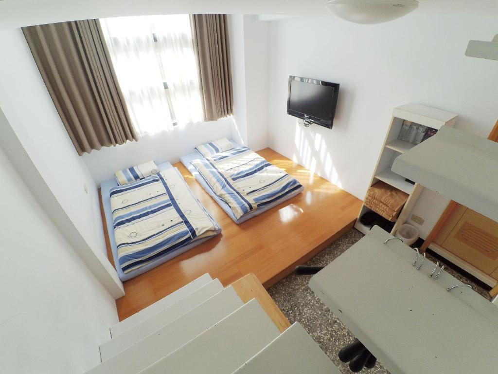 TV a/nebo společenská místnost v ubytování Hodua Guest House