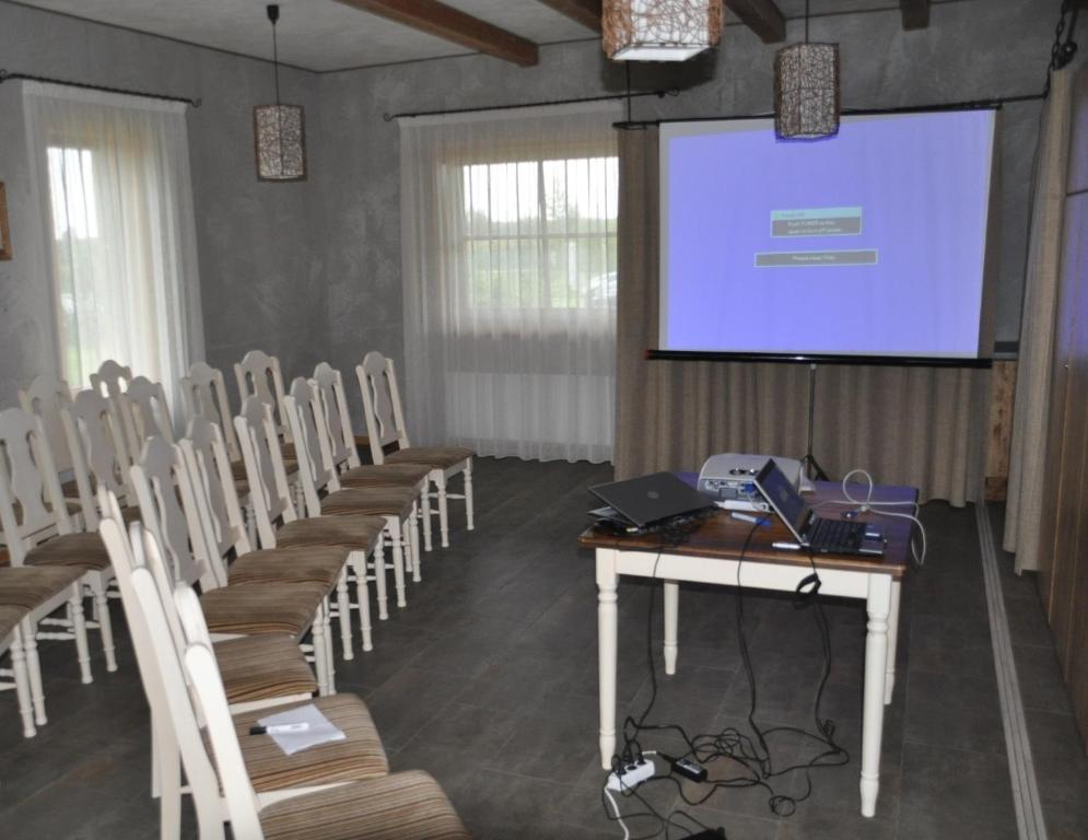 Konferenční prostory v ubytování Pajūrio Sodyba