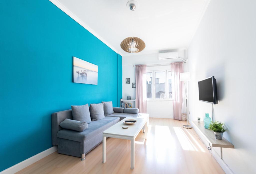 Central House - 2 Bedroom Apt view to Acropolis