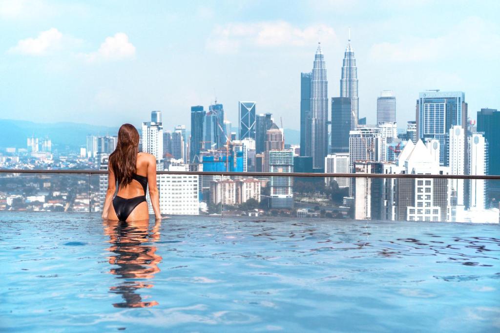 KL Digital Nomad Hostel Free Infinity SkyPool Images