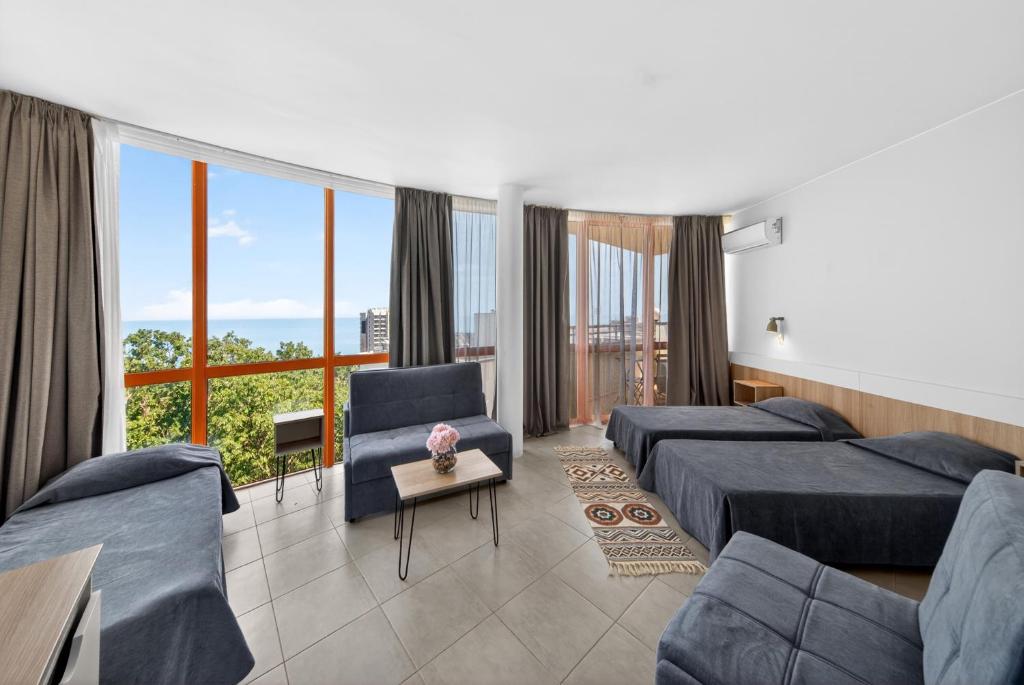 Family Room with Balcony