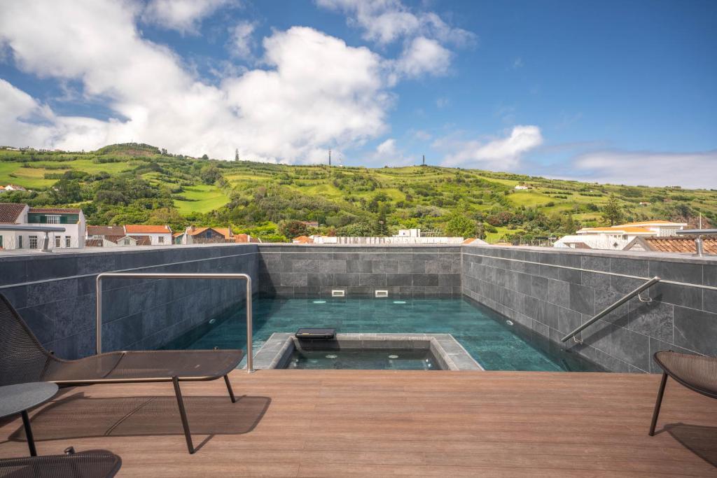 The Book Hotel in central Horta, Faial