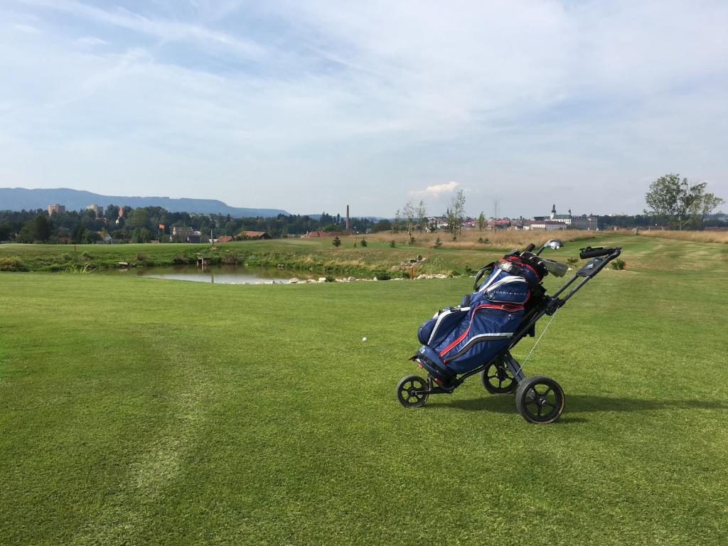 Golf v prázdninového domu nebo okolí