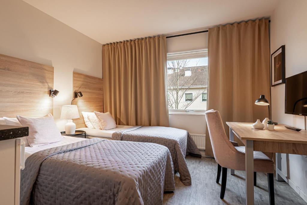 Injoy Hotel Halmstad - Zweibettzimmer Mit Dusche