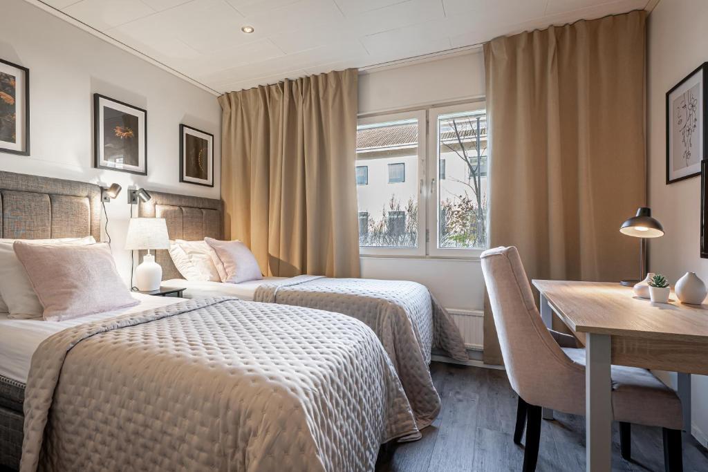 Injoy Hotel Halmstad - Superior-Zimmer Mit Twin-Betten