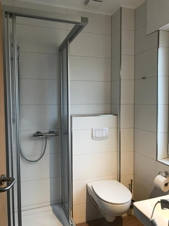 Koupelna v ubytování Hotel Meyerhoff