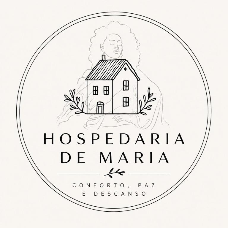 a logo for a hospedia de maria at Hospedaria de Maria in Salvador