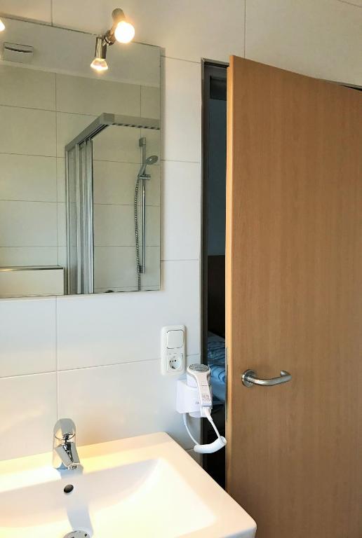 Koupelna v ubytování Hotel Meyerhoff
