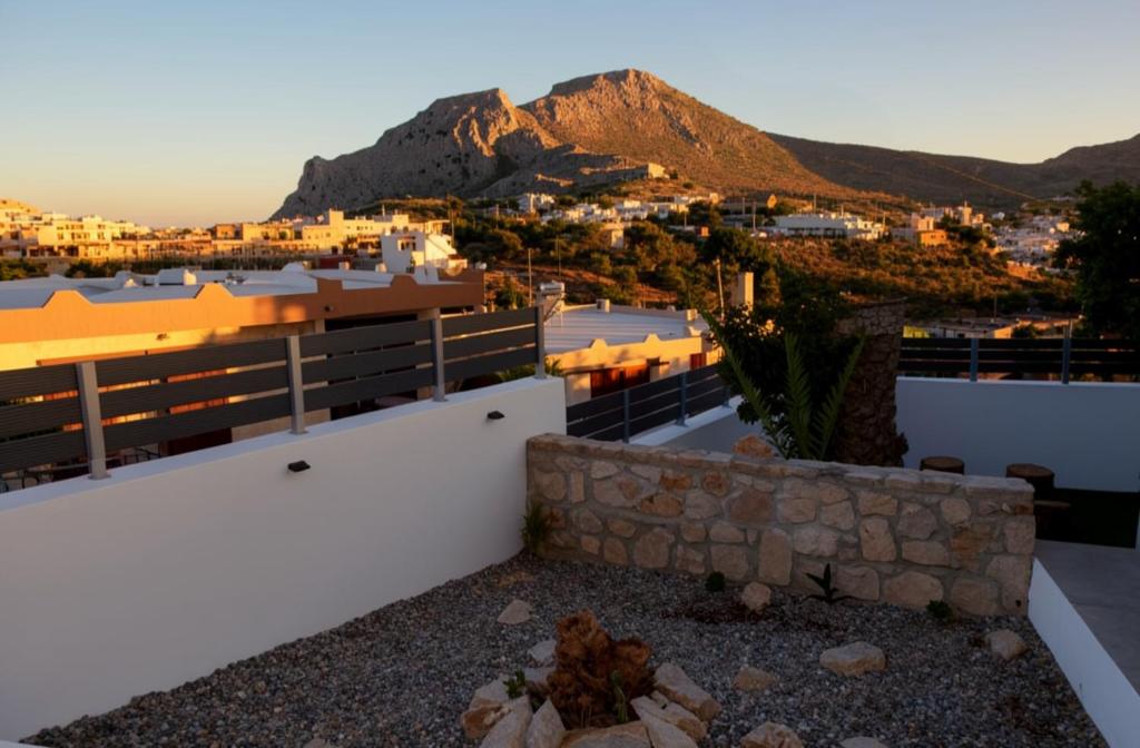 a view of a city from the roof of a building at Casa Thea in Archangelos
