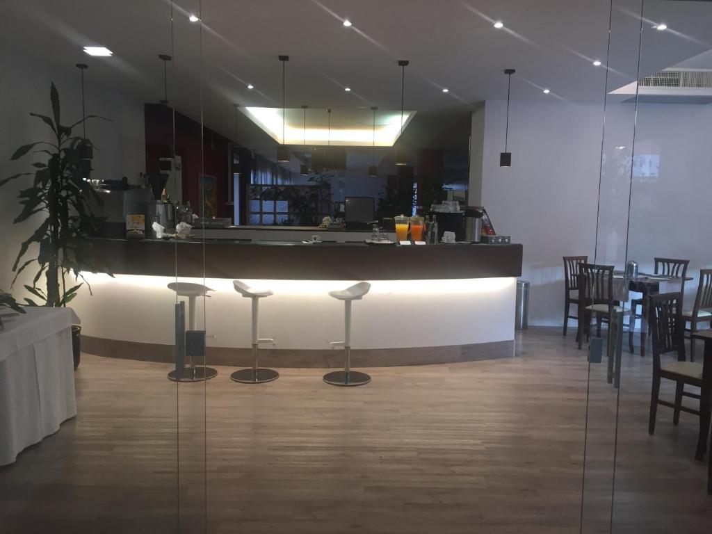 Lounge nebo bar v ubytování Hotel Petrarca