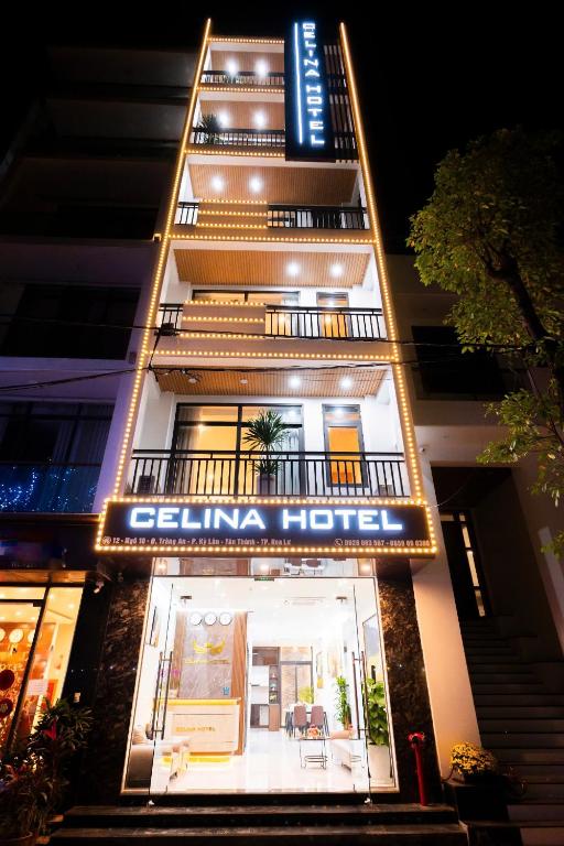 a building with a sign that reads seattle hotel at CELINA HOTEL Ninh Bình in Ninh Binh