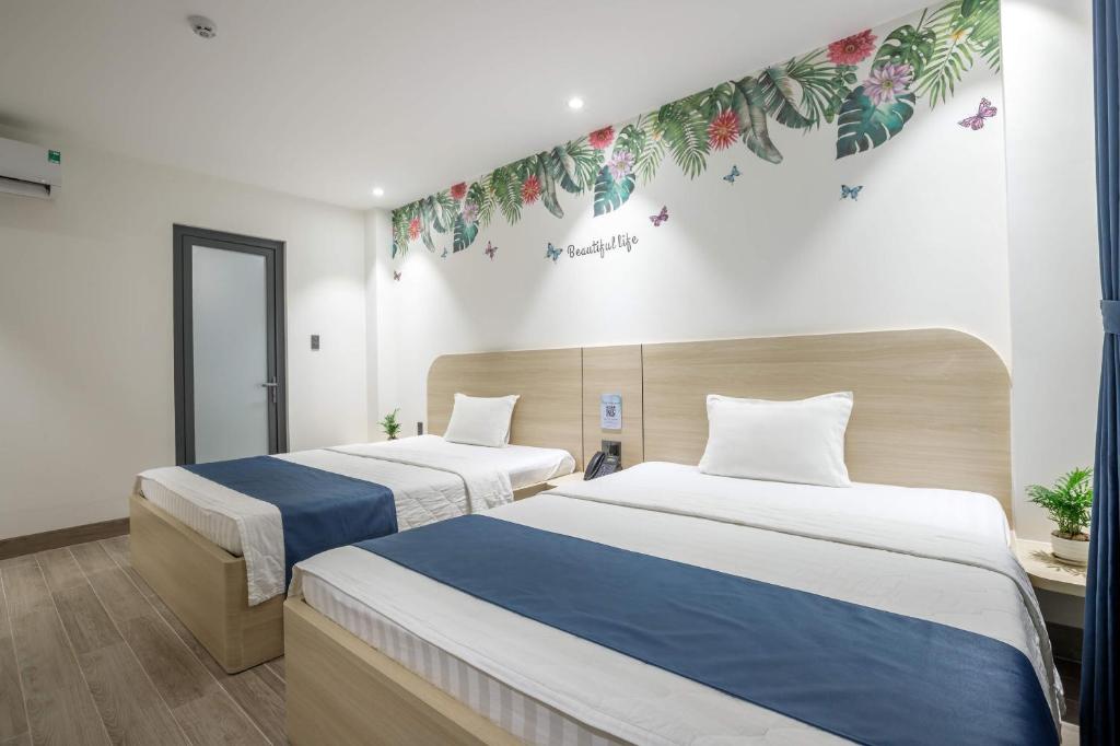 Bin Bin Hotel 1 - Near RMIT University - Double Room With Two Double Beds