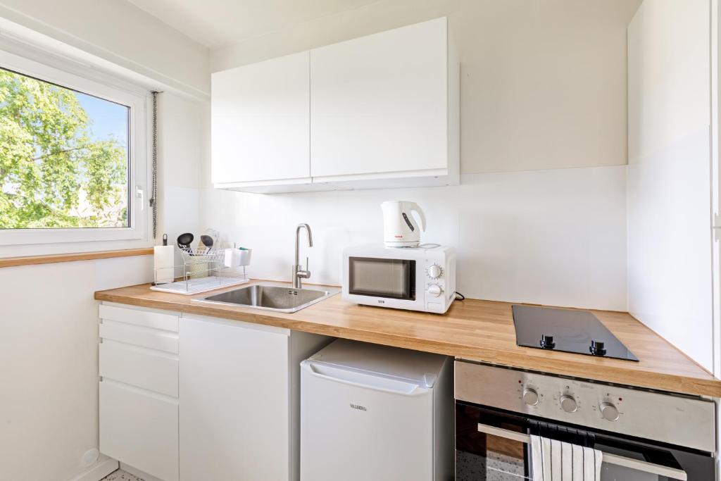 Studio à Mulhouse parking privé et wifi haut débit – photo 12