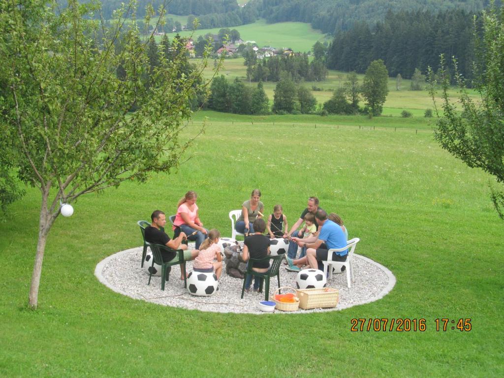 Hosté ubytování Am Ferienbauernhof Schmiedbauer com Salzkammergut