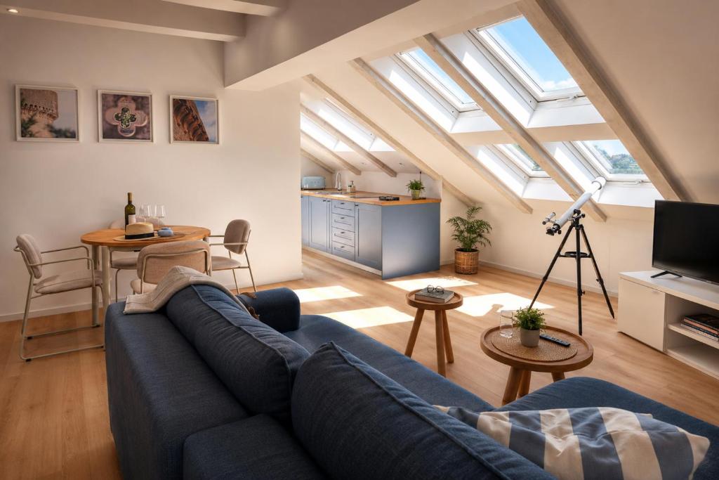 Apartment DuEnjoy - Private Sauna, Balcony and Scenic Views