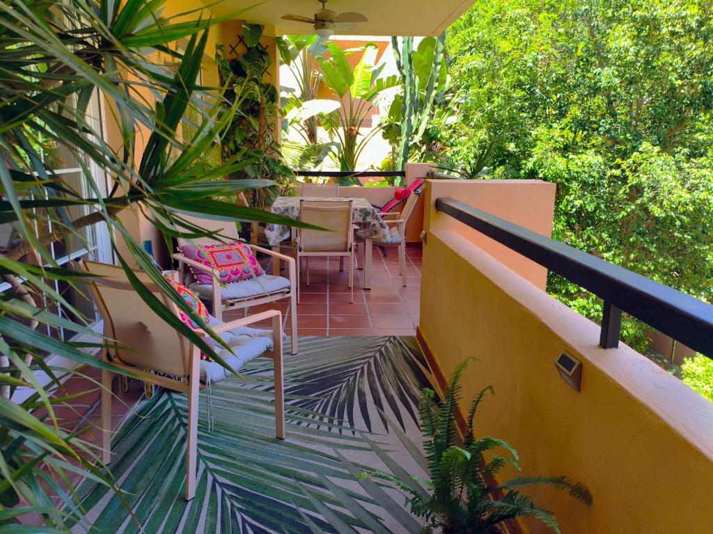 Marbella Design Apartment Shaded Terrace by Beach Golf & Pool