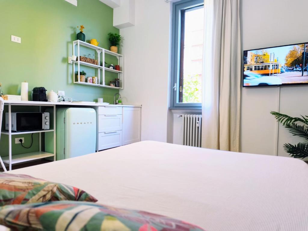 Studio Verde - Metro 2 passi - Duomo & Linate Direct - AC