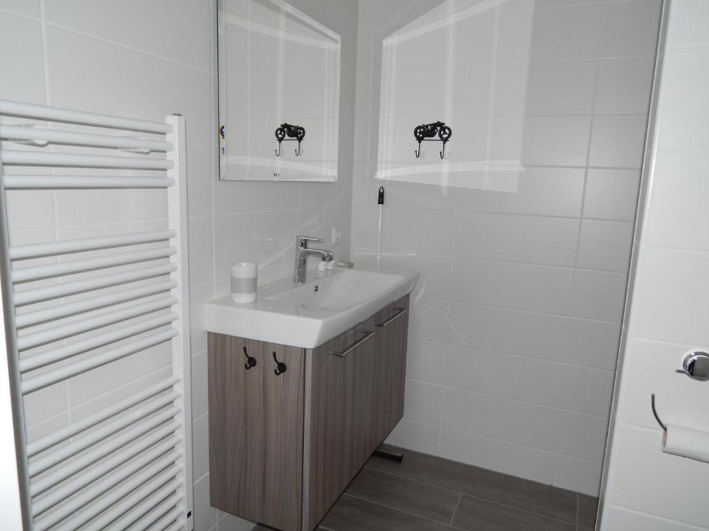 Koupelna v ubytování B&B Johannesberg