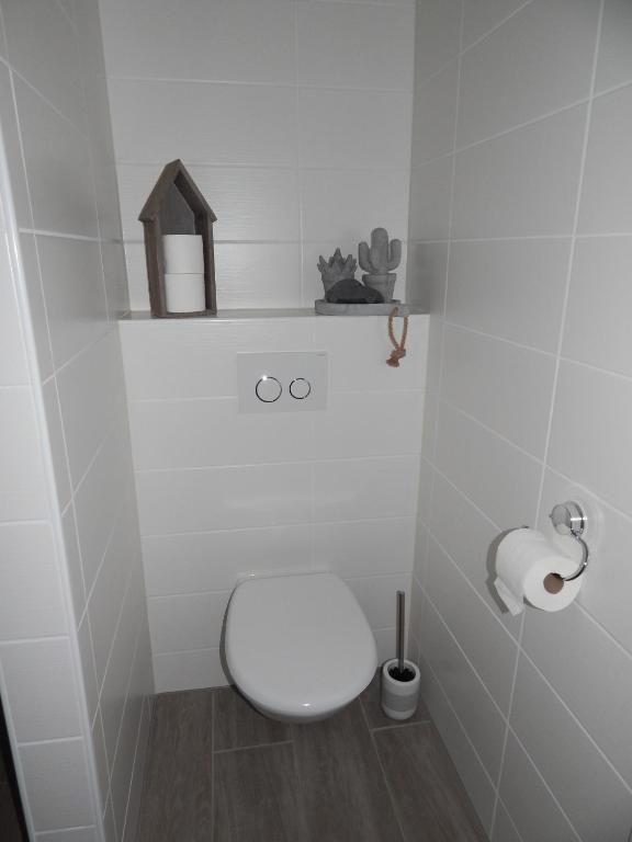 Koupelna v ubytování B&B Johannesberg