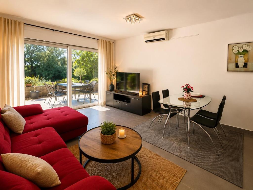 Apartment Dalmare-private BBQ garden