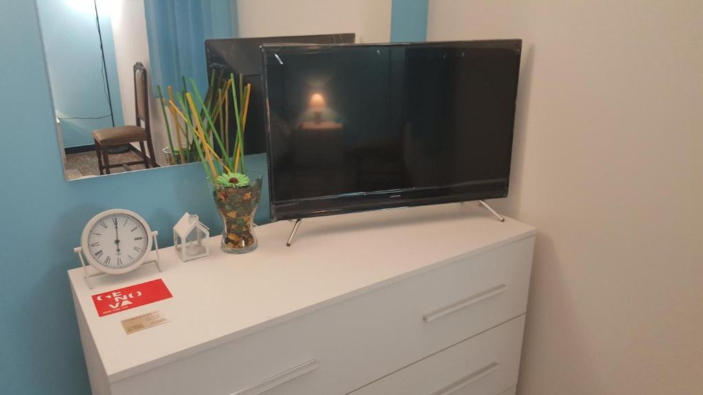 TV a/nebo společenská místnost v ubytování Royal Suite