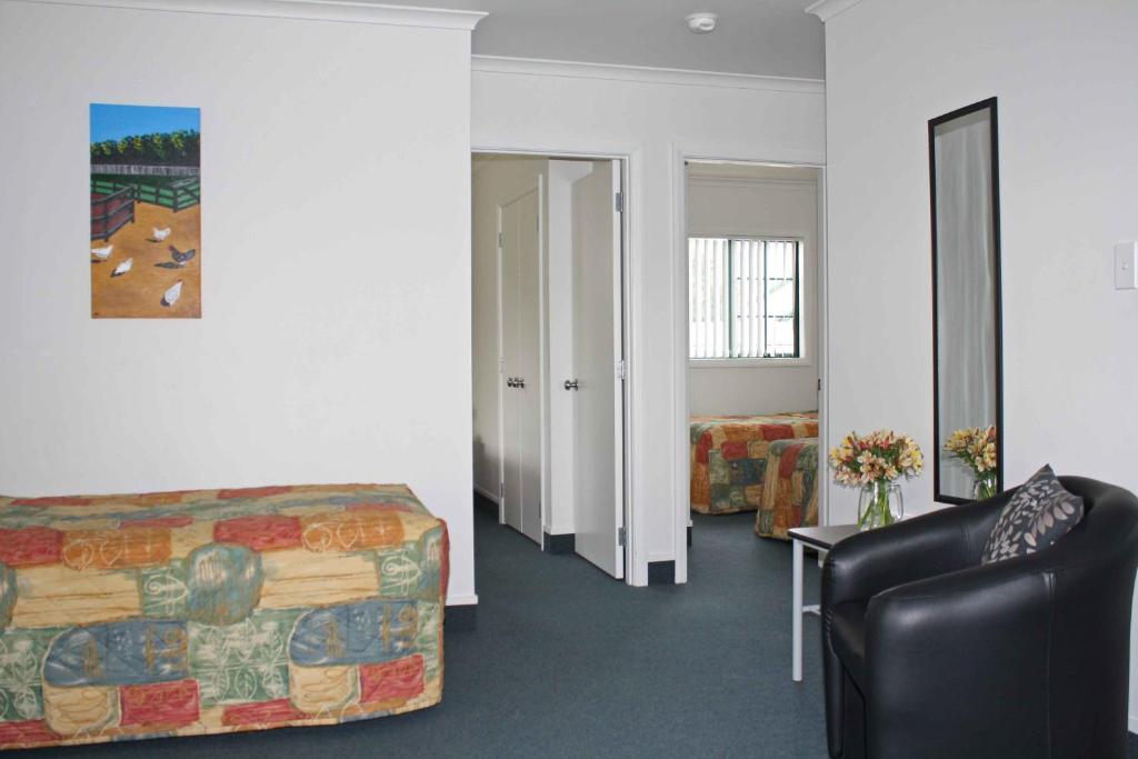 Posezení v ubytování Kerry Lane Motel