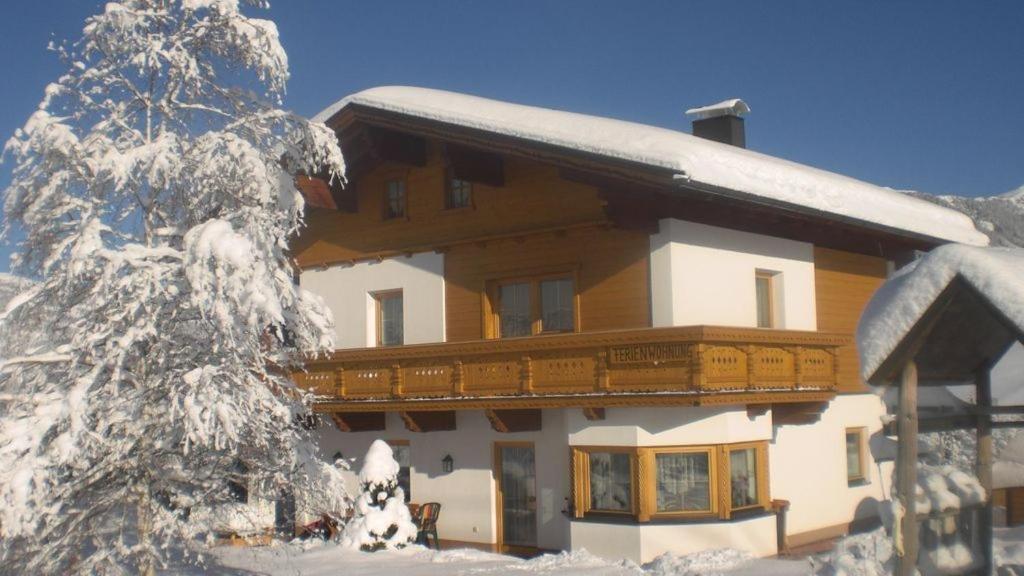 Haus Rosa v zimě