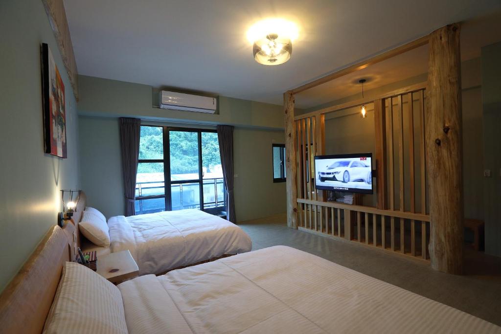 Hualien Shiado B&B - Quadruple Room With Balcony
