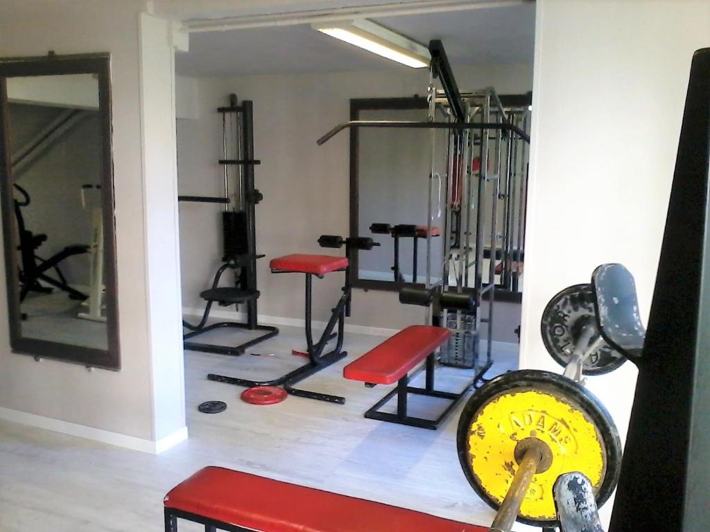 Fitness centrum a/nebo fitness zařízení v ubytování Appart Hotel Corte HR