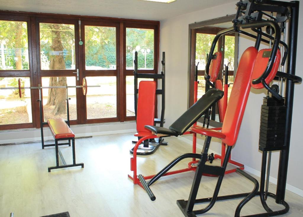 Fitness centrum a/nebo fitness zařízení v ubytování Appart Hotel Corte HR