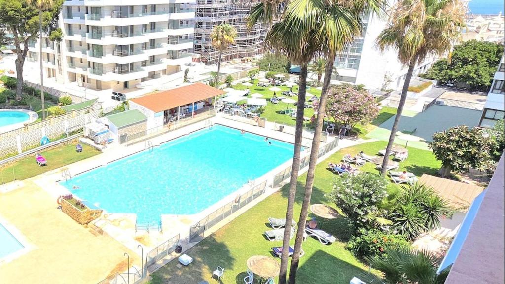 Puerto Marina Studio 2 with seasonal pool and sea views Just steps form Puerto Marina and the beach by NAMASTE ELITE
