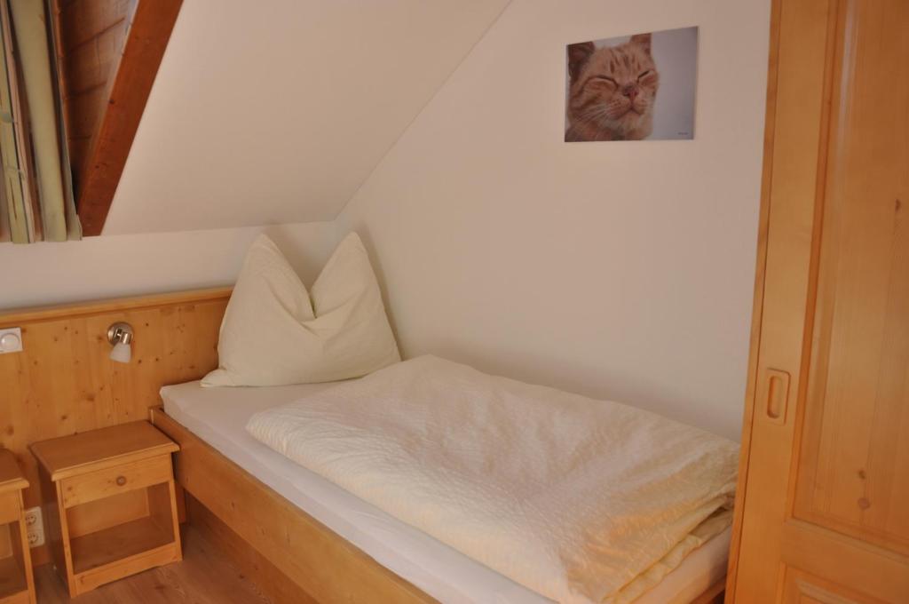 Postel nebo postele na pokoji v ubytování Ferienhof Berger