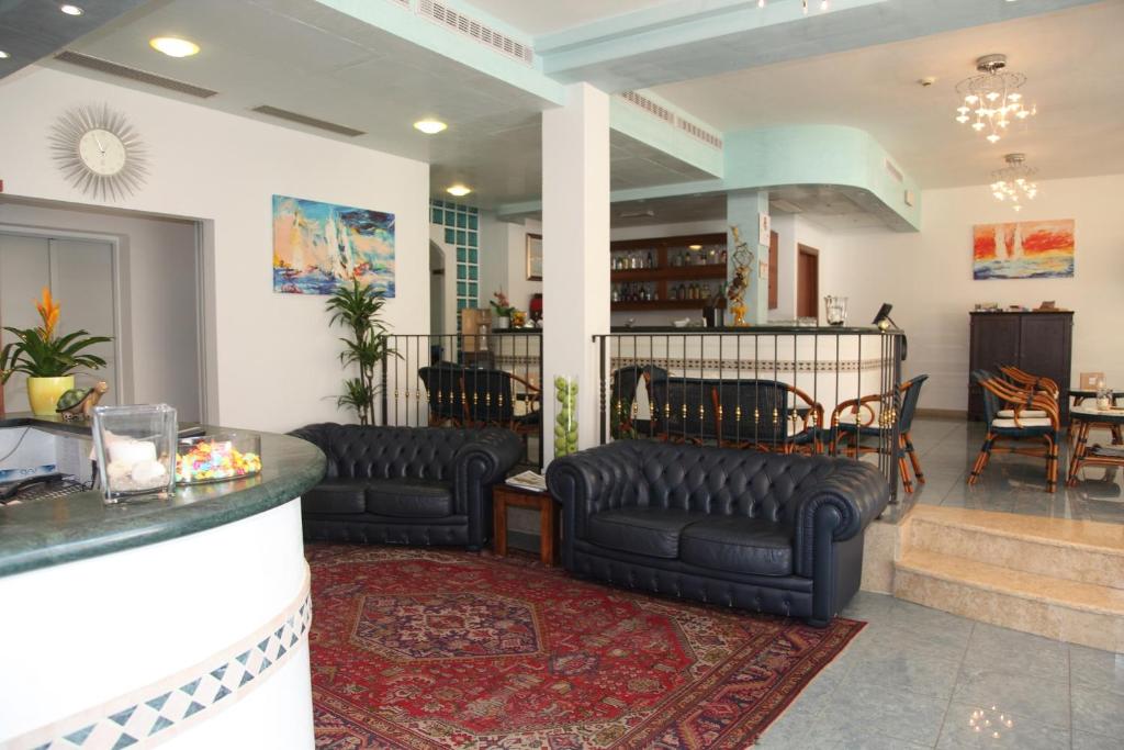 Posezení v ubytování Hotel Bellevue