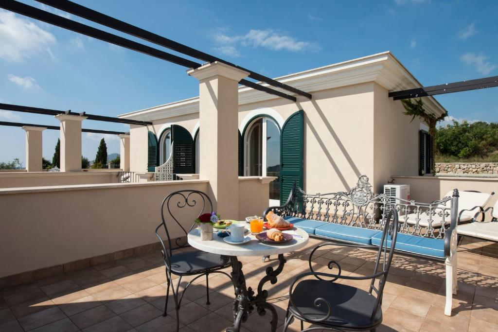 Balkon lub taras w obiekcie Collina Degli Ulivi B&B