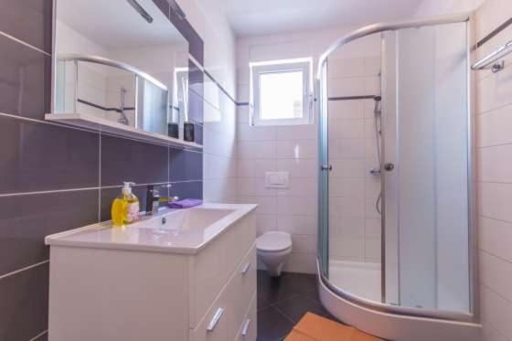 Koupelna v ubytování Apartments Dragica 927