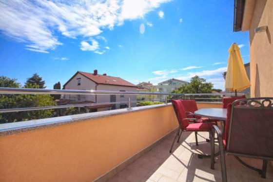 Balkón nebo terasa v ubytování Apartments Dragica 927